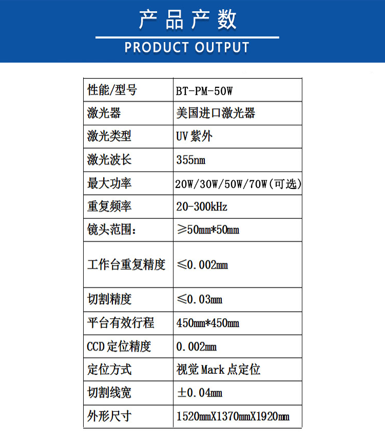 紫外皮秒PCB電路板切割設備